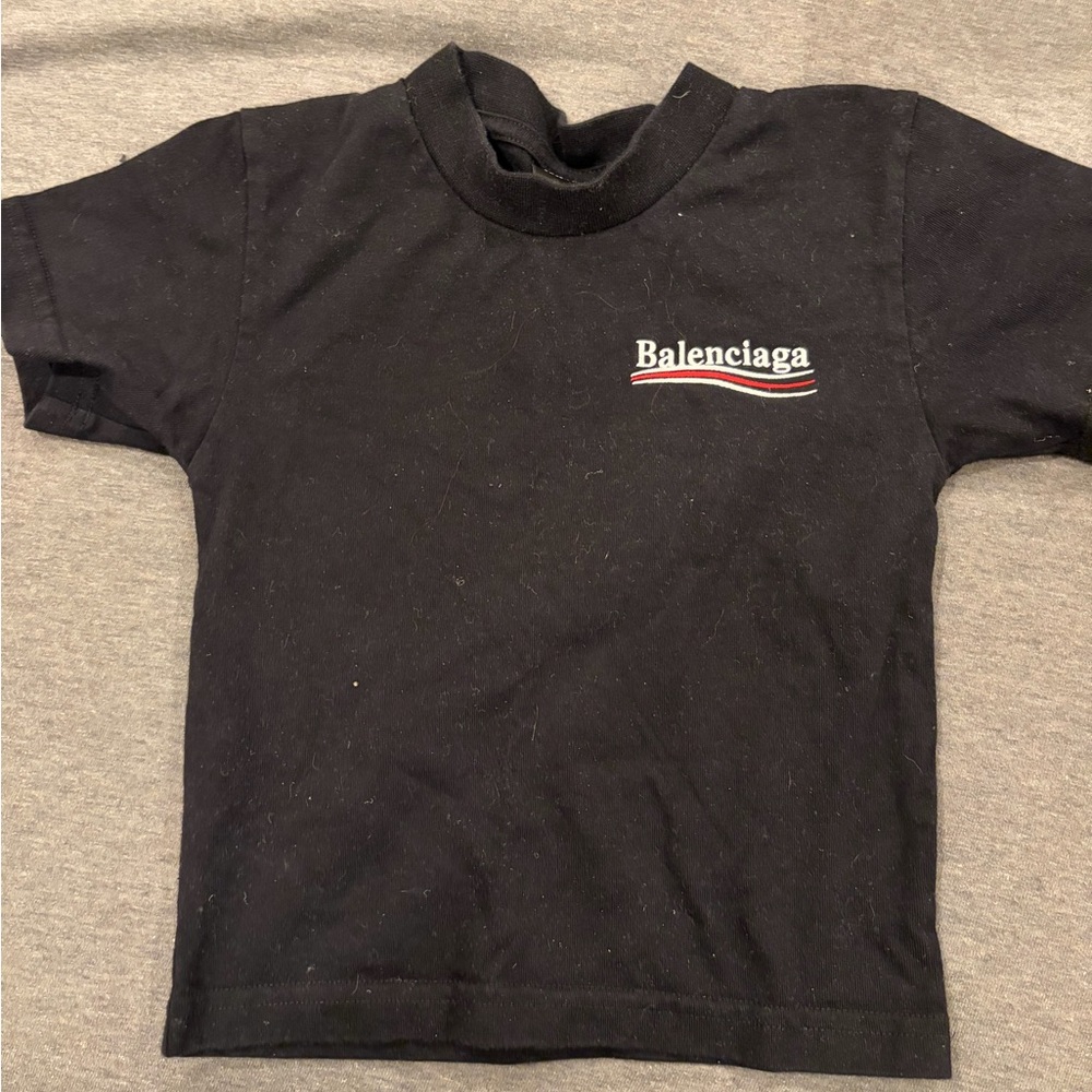 Balenciaga Kids Tee with Logo Detail